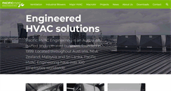 Desktop Screenshot of pacifichvac.com